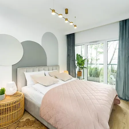 아파트 Baltic View 21 Z Widokiem Na Morze 우스트 노리 모르스키