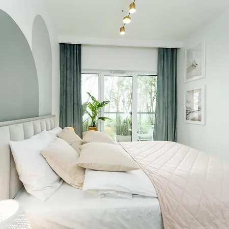 아파트 Baltic View 21 Z Widokiem Na Morze *